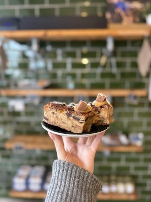 Bread & Butter pudding - Apple Crumble