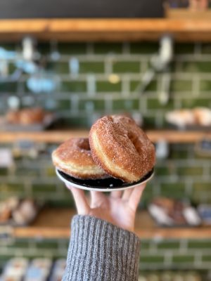 Cinnamon Ring Doughnut