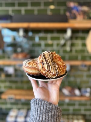 Praline Ring Doughnut