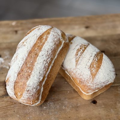 Small Tin Loaf - Granary/White