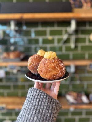 Vanilla Custard Doughnut