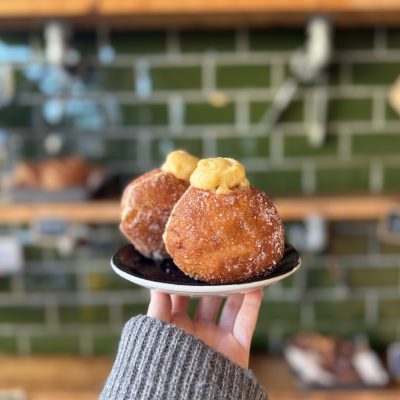 Vanilla Custard Doughnut