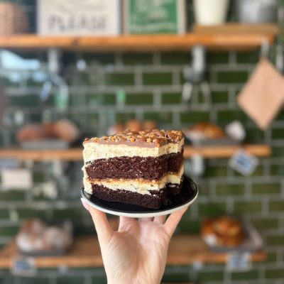 Peanut Millionaire Slice