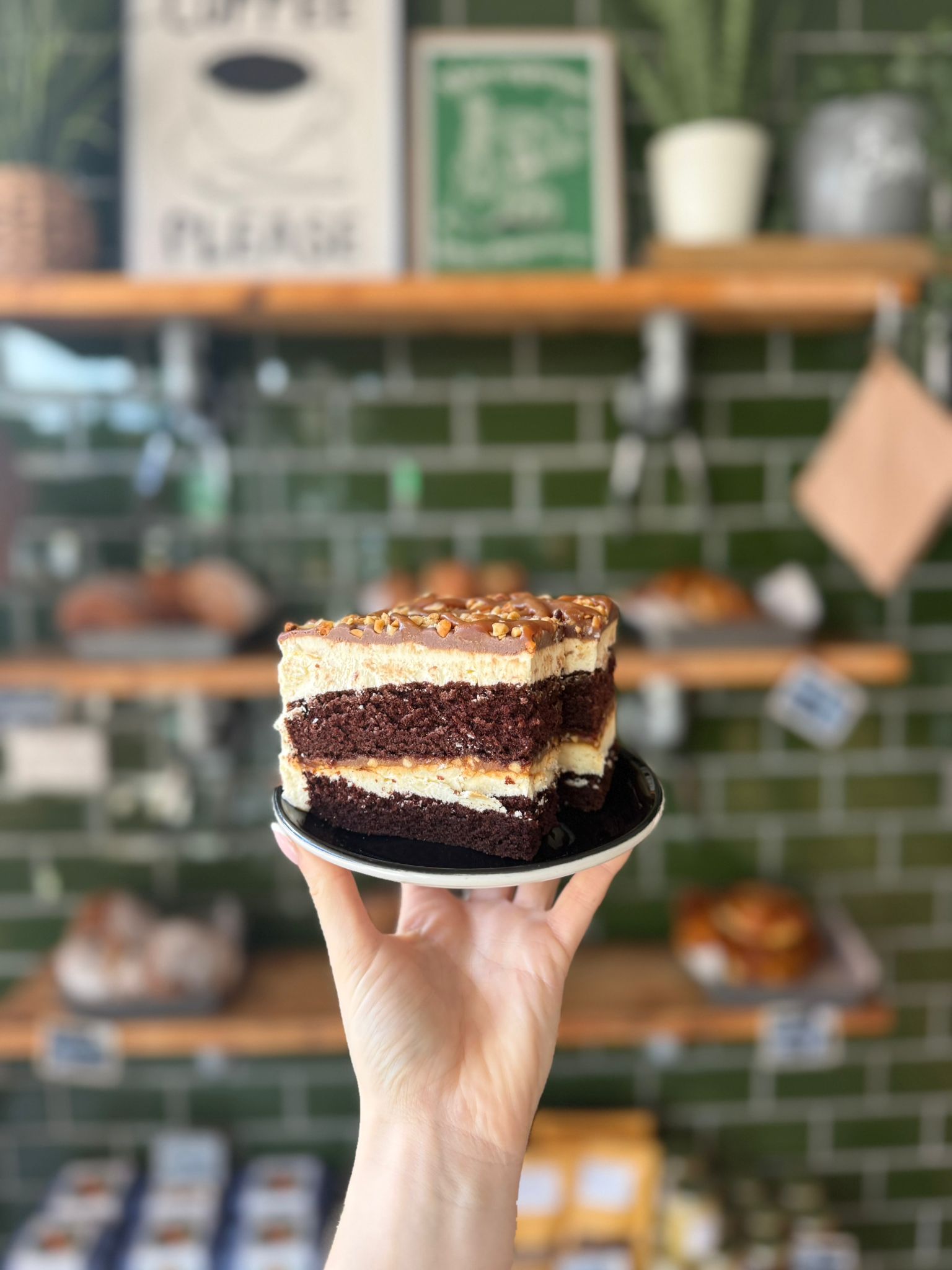 Peanut Millionaire Slice